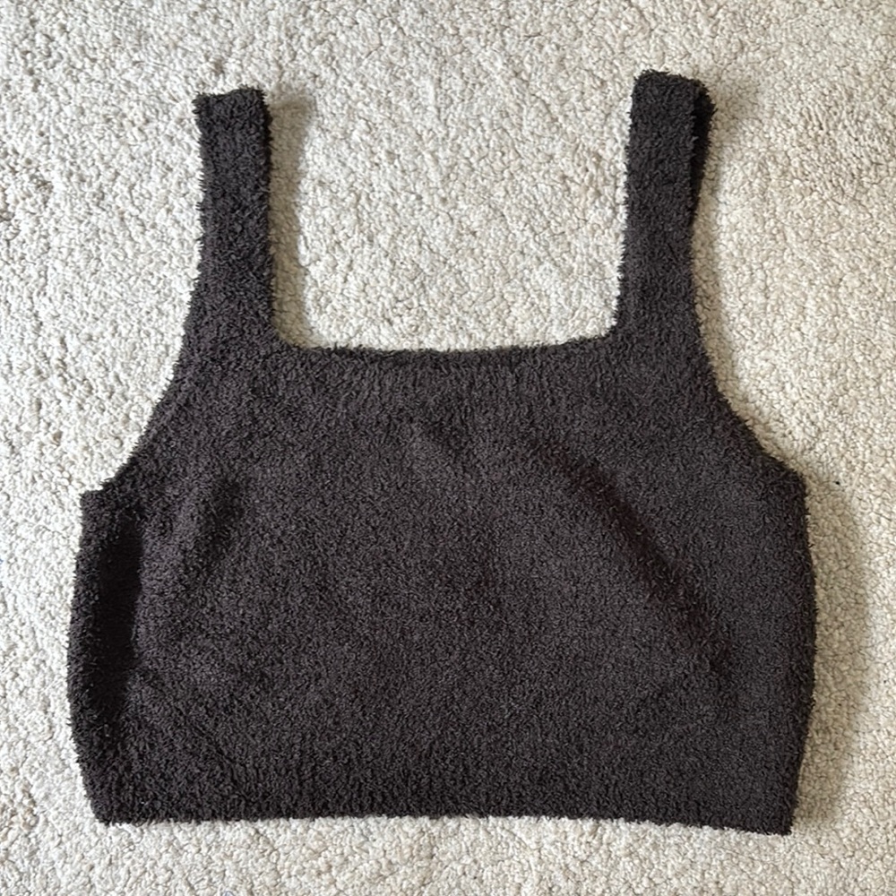 Uniqlo Women’s Fuzzy Cropped Tank Size S